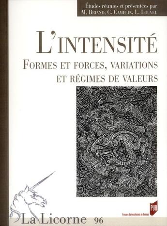 Couverture du livre « REVUE LA LICORNE » de Briand aux éditions Pu De Rennes