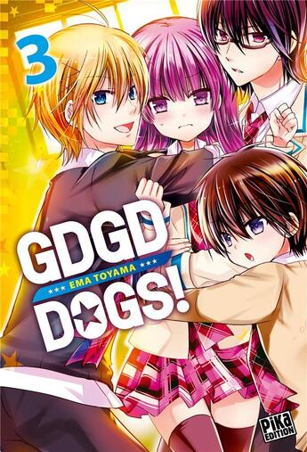 Couverture du livre « GDGD dogs ! » de Ema Toyama aux éditions Pika