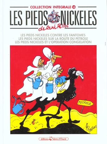 Couverture du livre « Les pieds nickelés ; intégrale t.14 » de Rene Pellos aux éditions Vents D'ouest