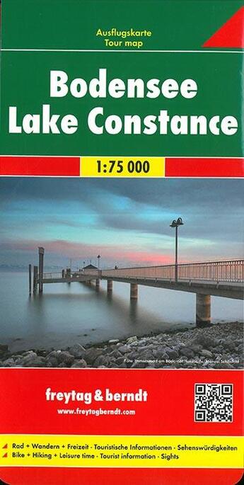 Couverture du livre « Bodensee lake constance » de  aux éditions Freytag Und Berndt