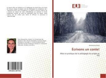 Couverture du livre « Ecrivons un conte! » de Paula Matamoros aux éditions Editions Universitaires Europeennes