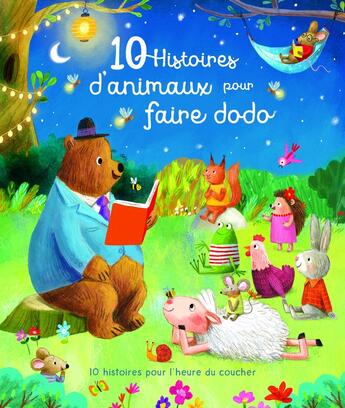 Couverture du livre « 10 histoires d'animaux pour faire dodo » de  aux éditions Yoyo Books