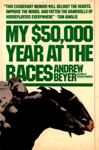 Couverture du livre « My $50,000 Year at the Races » de Beyer Andrew aux éditions Houghton Mifflin Harcourt