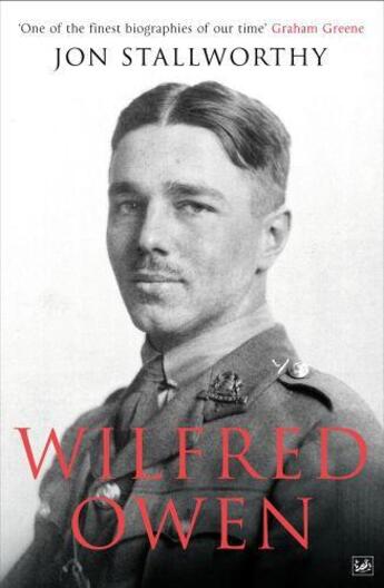 Couverture du livre « Wilfred Owen » de Stallworthy Jon aux éditions Random House Digital