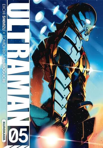 Couverture du livre « Ultraman Tome 5 » de Eiichi Shimizu et Tomoshiro Shimoguchi aux éditions Kurokawa