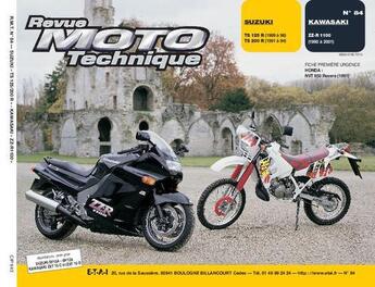 Couverture du livre « Rmt 84.1 suzuki ts 125-200 r/kawasaki zz-r 1100 » de Etai aux éditions Etai