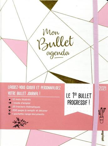 Couverture du livre « Agenda bullet 2021 » de  aux éditions Play Bac