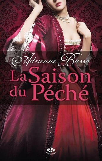 Couverture du livre « La saison du péché » de Adrienne Basso aux éditions Milady