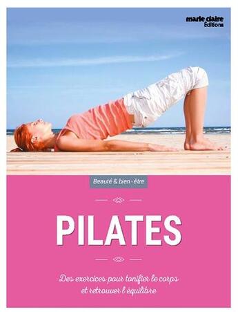 Couverture du livre « Pilates » de  aux éditions Marie-claire