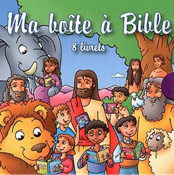 Couverture du livre « Ma boîte à Bible ; 8 livrets » de Jakob Kramer aux éditions Bibli'o