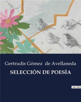 Couverture du livre « SELECCIÓN DE POESÍA » de De Avellaneda G G. aux éditions Culturea