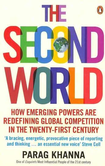 Couverture du livre « Second world, the » de Parag Khanna aux éditions Adult Pbs