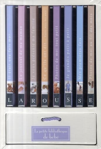 Couverture du livre « Petite bibliothèque du bébé » de  aux éditions Larousse