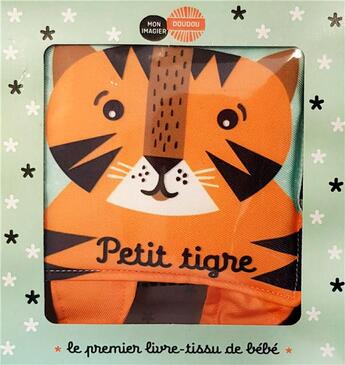 Couverture du livre « Mon imagier doudou tigre » de Sajnani Surya aux éditions Casterman