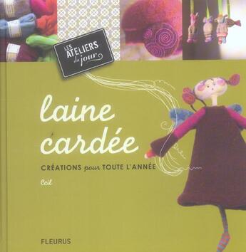 Couverture du livre « Laine cardee » de Ccil aux éditions Fleurus