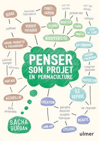 Couverture du livre « Penser son projet en permaculture » de Sacha Guegan aux éditions Eugen Ulmer