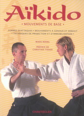 Couverture du livre « Aïkido ; mouvements de base » de Znu aux éditions Chantecler