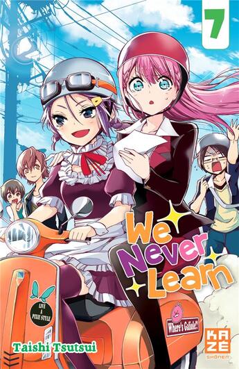 Couverture du livre « We never learn Tome 7 » de Taishi Tsutsui aux éditions Crunchyroll