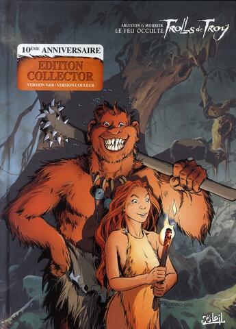 Couverture du livre « Trolls de Troy t.4 ; le feu occulte » de Christophe Arleston et Jean-Louis Mourier aux éditions Soleil