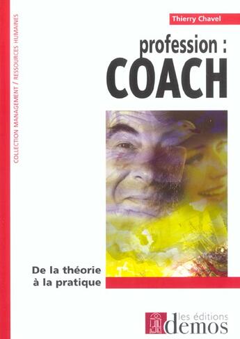 Couverture du livre « Profession Coach » de Chavel aux éditions Demos