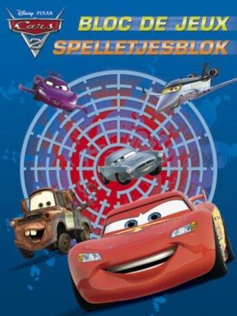 Couverture du livre « Disney Bloc De Jeux Cars 2 » de Znu aux éditions Chantecler