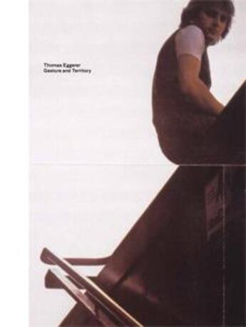 Couverture du livre « Gesture and territory » de Thomas Eggerer aux éditions Petzel