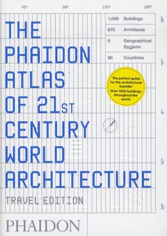 Couverture du livre « Phaidon atlas of 21st century world architecture » de  aux éditions Phaidon Press