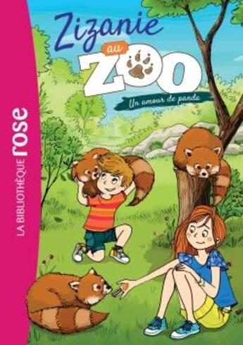 Couverture du livre « Zizanie au zoo Tome 3 : un amour de panda » de Cecile Alix aux éditions Hachette Jeunesse