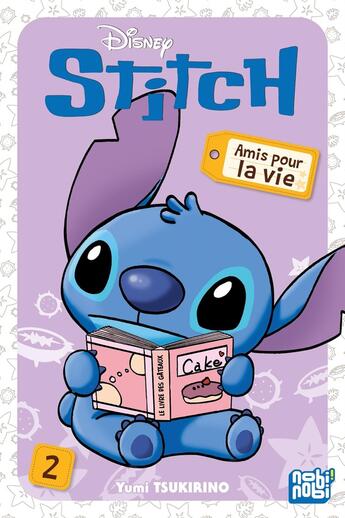 Couverture du livre « Stitch - Amis pour la vie Tome 2 » de Yumi Tsukirino aux éditions Nobi Nobi