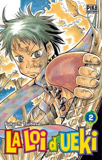 Couverture du livre « La loi d'ueki Tome 2 » de Tsubasa Fukuchi aux éditions Pika