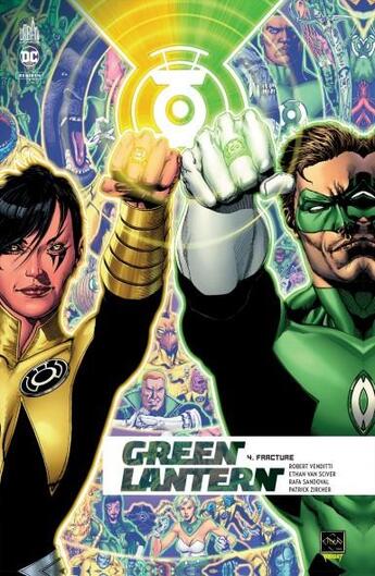 Couverture du livre « Green lantern rebirth Tome 4 : fracture » de Robert Venditti et Ethan Van Sciver et Rafa Sandoval et Collectif et Jordi Tarragona Garcia aux éditions Urban Comics