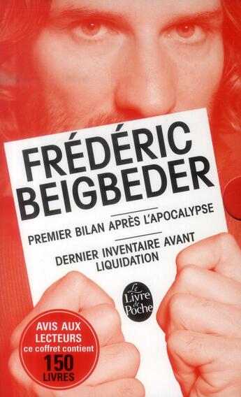 Couverture du livre « Premier bilan après l'apocalypse ; dernier inventaire avant liquidation » de Frederic Beigbeder aux éditions Le Livre De Poche