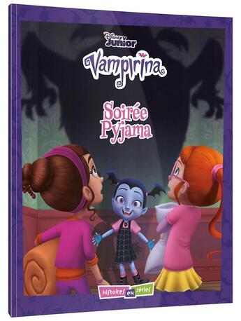 Couverture du livre « Vampirina ; soirée pyjama » de Disney aux éditions Disney Hachette