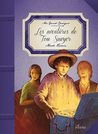 Couverture du livre « Les aventures de Tom Sawyer » de Mark Twain et Claude Cachin aux éditions Fleurus