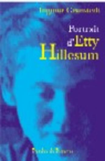 Couverture du livre « Portrait d'etty hillesum » de Ingmar Granstedt aux éditions Desclee De Brouwer