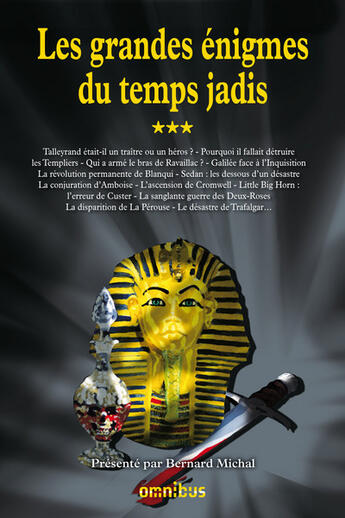 Couverture du livre « Les grandes énigmes du temps jadis t.3 » de  aux éditions Omnibus