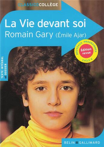 Couverture du livre « La vie devant soi » de Romain Gary et Morgane Redot aux éditions Belin Education