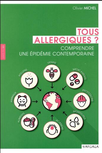 Couverture du livre « Tous allergiques ; comprendre une épidemie contemporaine » de Michel Olivier aux éditions Mardaga Pierre