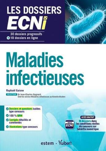 Couverture du livre « Maladies infectieuses » de Raphael Gaisne aux éditions Estem