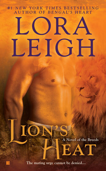 Couverture du livre « Lion's Heat » de Lora Leigh aux éditions Penguin Group Us
