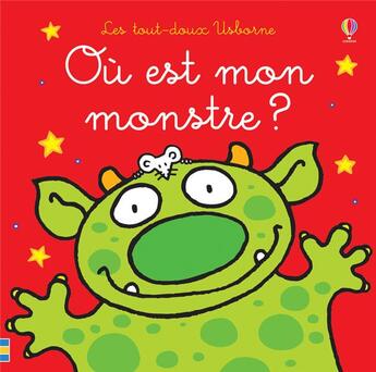 Couverture du livre « Où est mon monstre ? » de Rachel Wells et Fiona Watt aux éditions Usborne