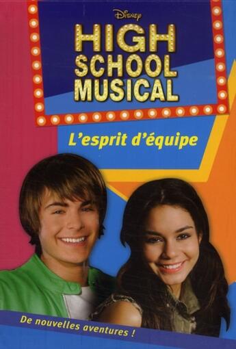 Couverture du livre « High school musical t.2 ; l'esprit d'equipe » de N. B. Grace aux éditions Le Livre De Poche Jeunesse