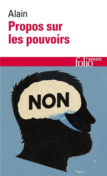 Couverture du livre « Propos sur les pouvoirs » de Alain aux éditions Folio