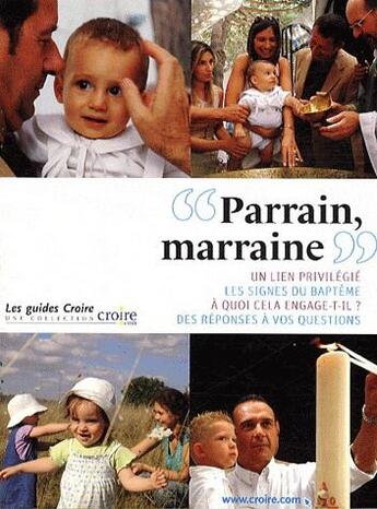 Couverture du livre « Parrain marraine » de  aux éditions Bayard Presse