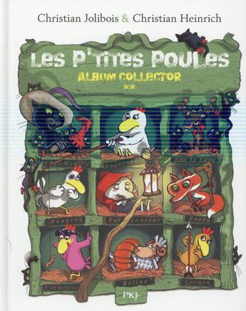 Couverture du livre « Les P'tites Poules : Intégrale vol.2 : Tomes 5 à 8 » de Christian Jolibois et Christian Heinrich aux éditions Pocket Jeunesse