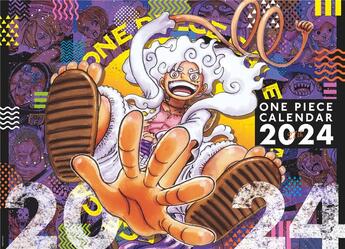 Couverture du livre « One piece - calendrier 2024 » de Eiichiro Oda aux éditions Glenat