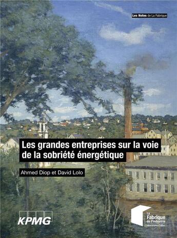 Couverture du livre « Les grandes entreprises sur la voie de la sobriété énergétique » de Ahmed Diop et David Lolo aux éditions Presses De L'ecole Des Mines