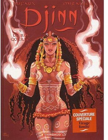 Couverture du livre « Djinn T.9 ; le roi gorille » de Jean Dufaux et Ana Miralles aux éditions Dargaud