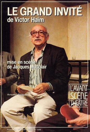 Couverture du livre « Le grand invite » de Victor Haim aux éditions Avant-scene Theatre