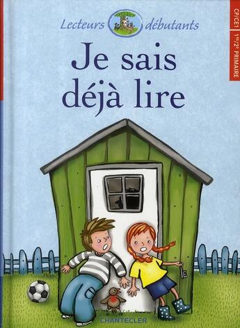 Couverture du livre « Je sais déjà lire » de Pieter V Oudheusden aux éditions Chantecler